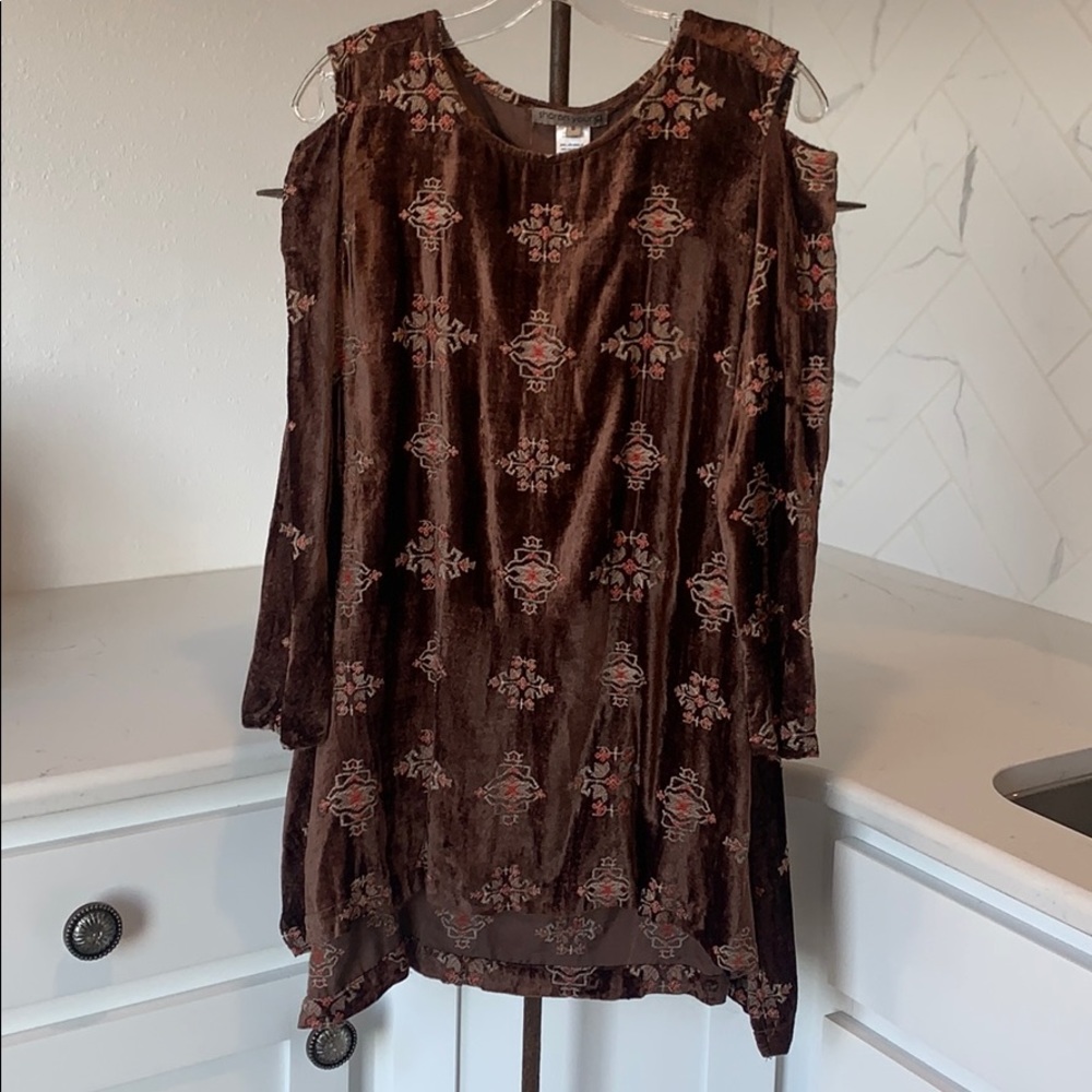 Sharon Young Velvet Top